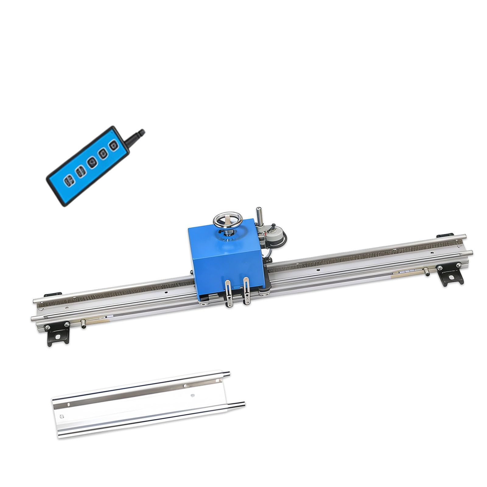 Riel guía de sierra de inmersión para cortes de precisión, riel de corte de aluminio resistente, riel de sierra circular, alimentación automática de aleación de 70 mm, 2,5 m de longitud