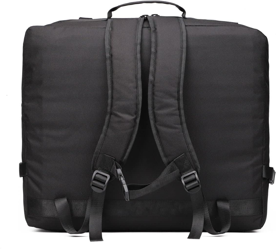 Borsa A Fisarmonica Per 120 Talla Grande Bassi Con Tracolla Regolabile + Scomparti Aggiuntivi, Custodia Protettiva Morbida