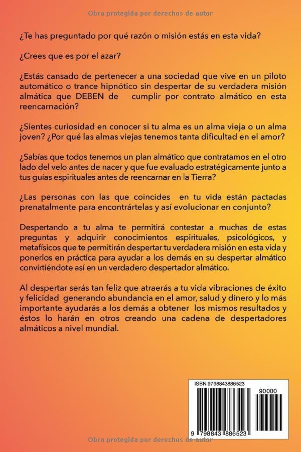 Miniatura 2 de DESPERTANDO TU ALMA Conoce tu alma y tu misión almática en esta vida (Serie despertando TU realidad) (Spanish Edition)