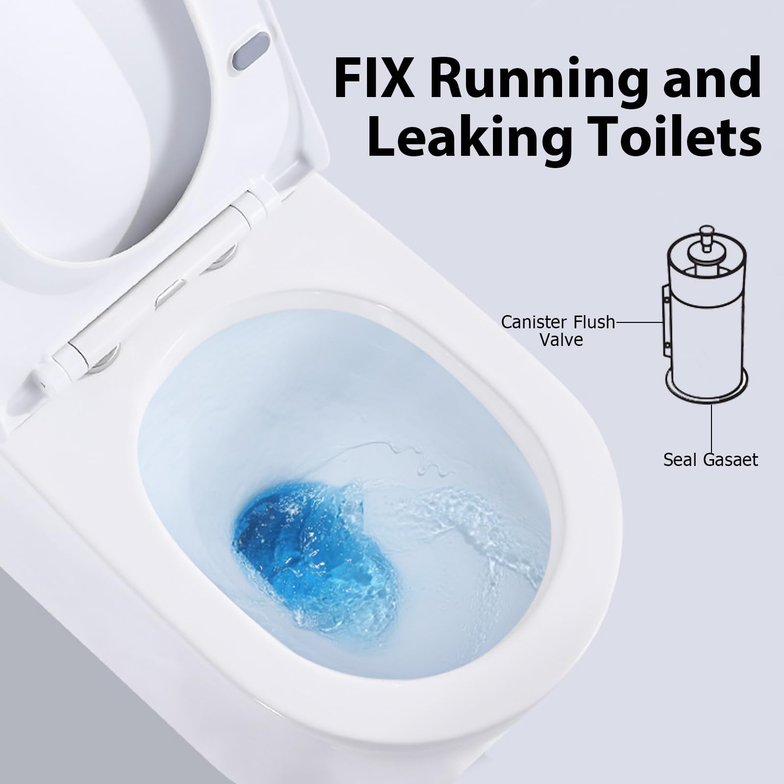 Kohler Toilet Replaced Flush Valve Seal Still Leaking Water Leak