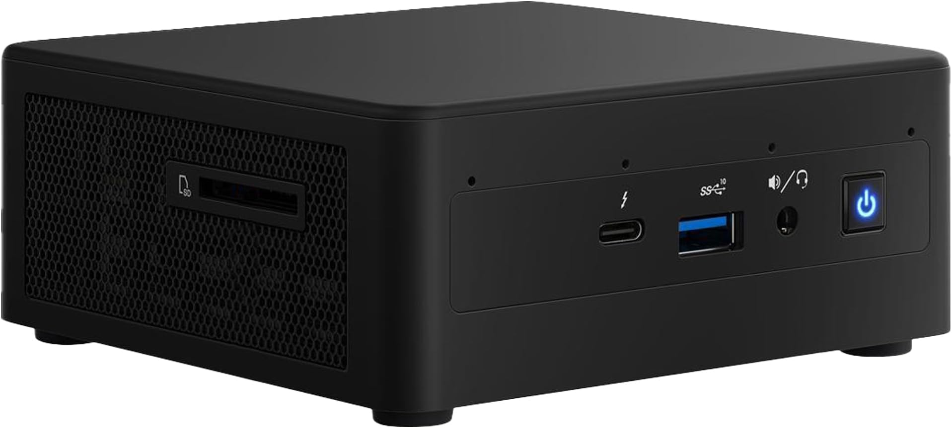 Intel NUC NUC11PAHi7 Mini PC, Quad-Core i7, NVMe SSD, 32GB RAM, 1TB NVMe, WiFi 6, BT 5.0, Thunderbolt 3, 8K Support, Quadruple Monitor Capable - The Ultimate HTPC Solution for High-Performance!