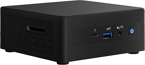Miniatura 1 de Mini PC Intel NUC NUC11PAHi7, cuatro núcleos i7, NVMe SSD, 32 GB de RAM, NVME de 1 TB, WiFi 6, BT 5.0, Thunderbolt 3, compatibilidad con 8K,