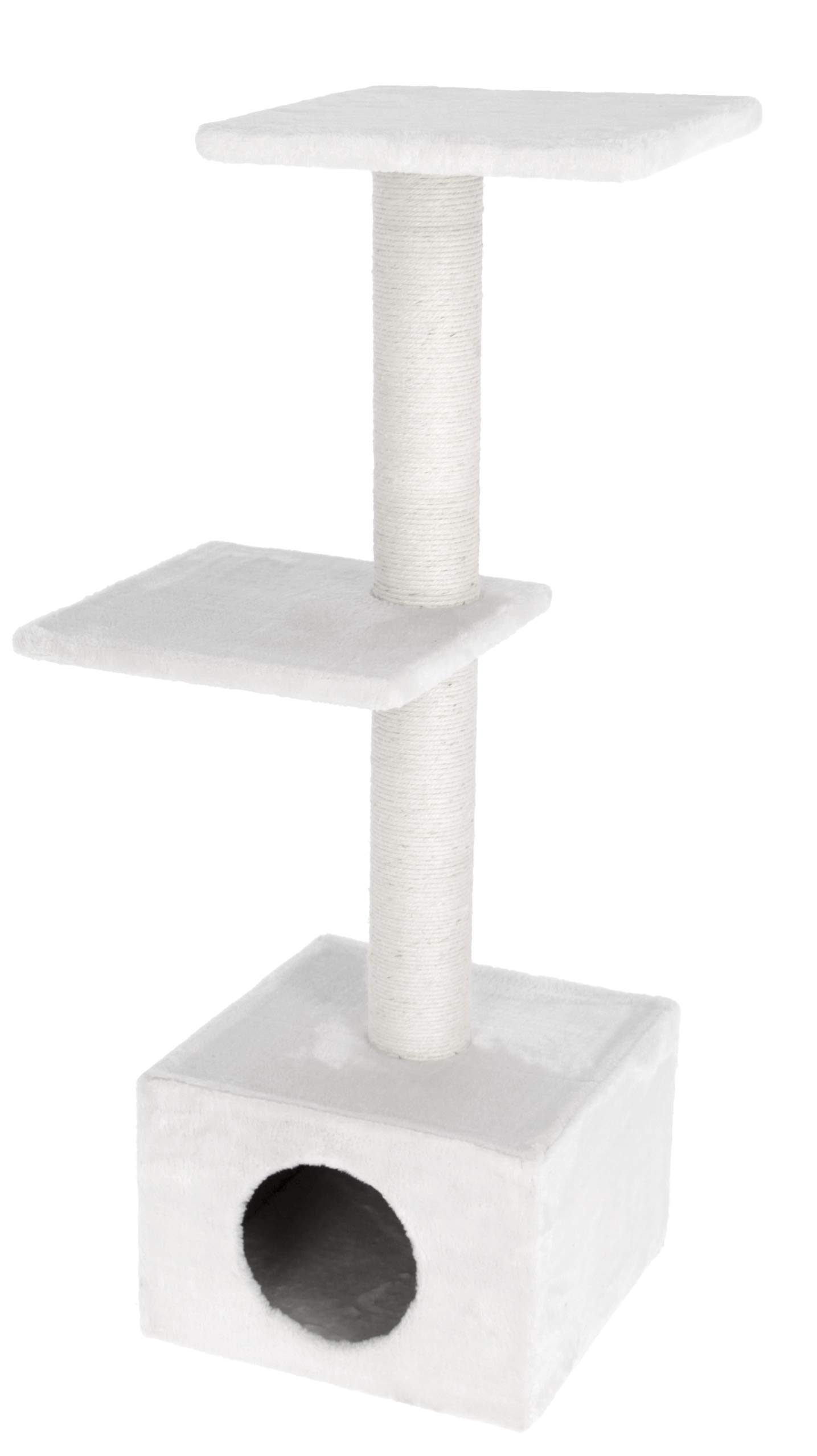 Kerbl Cat Tree, 37 x 37 x 109 cm, White, Venus
