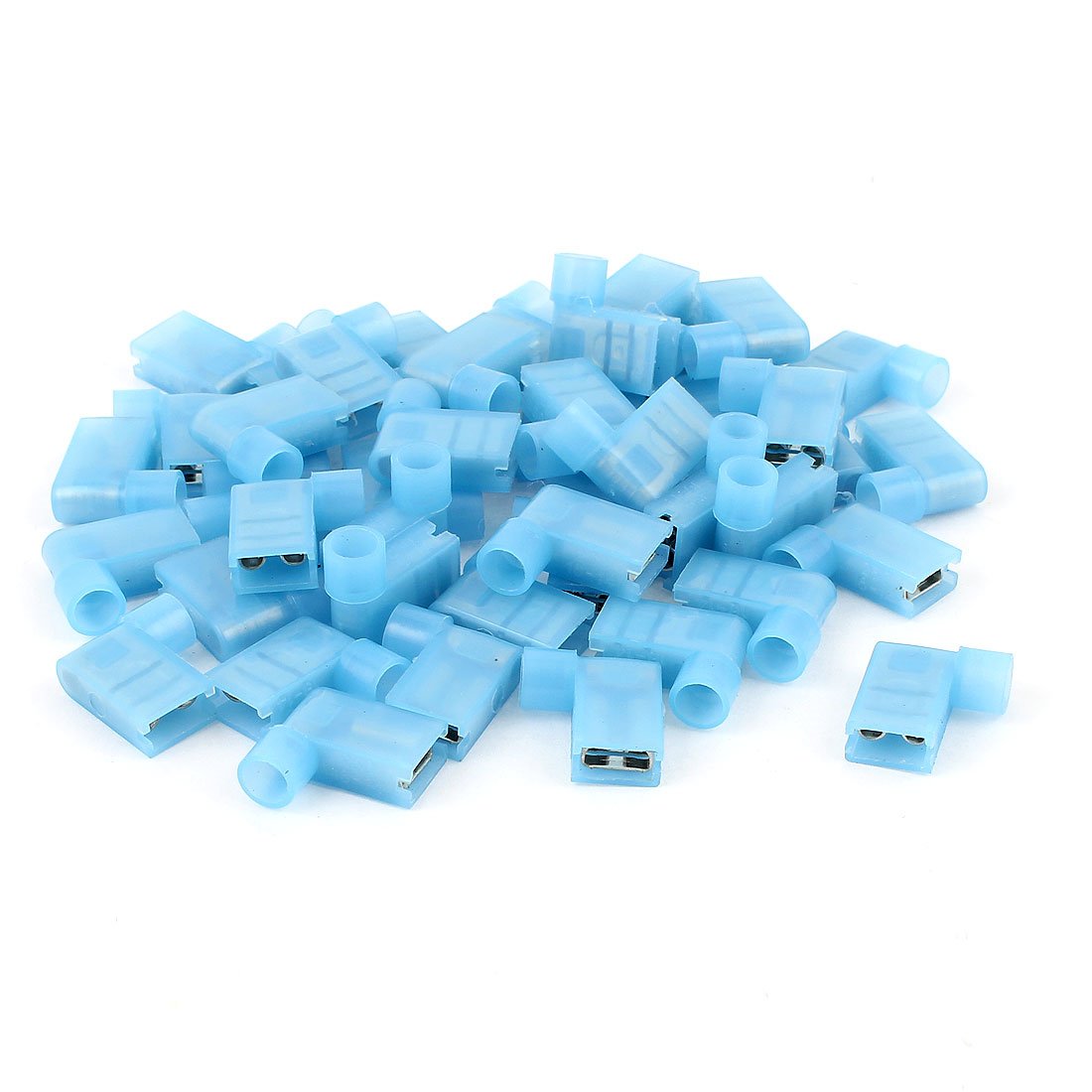 Uxcell Fully Insulated Female 1614AWG Wire Flag Terminal Connectors