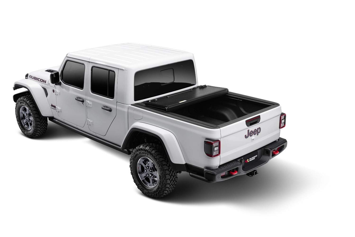 Rugged Ridge | Armis Hard Folding With LINE-X Bed Cover | 13550.24 | Fits 2020-2023 Jeep Gladiator JT