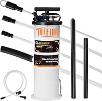 Vista 10 de TUFFIOM Bomba extractora de aceite de 6.5L, extractor de líquido de vacío neumático/manual para cambio de aceite automotriz, camión, cortacésped