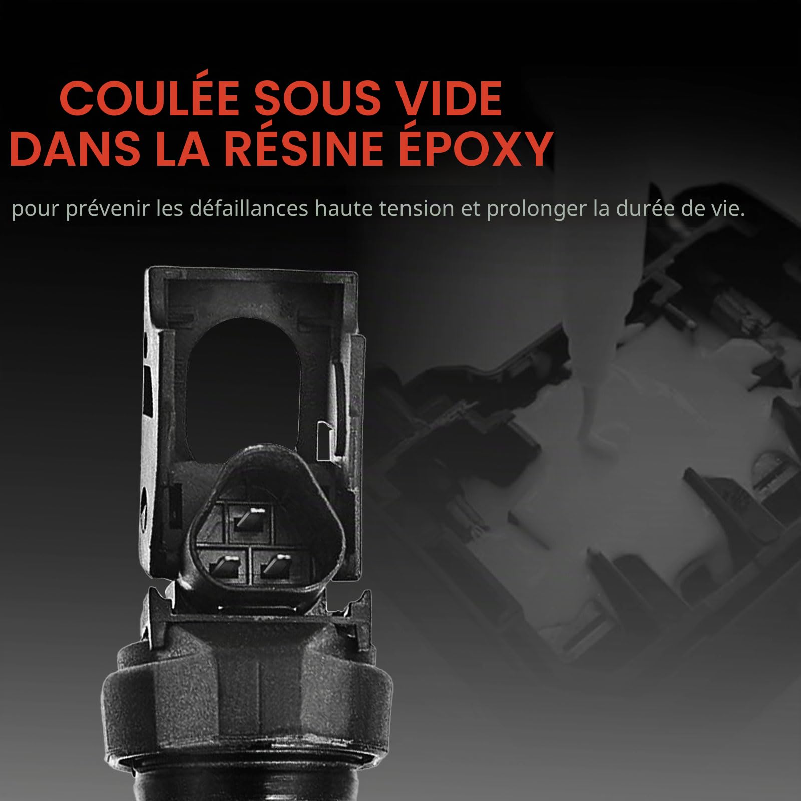 Frankberg 4x Module d'allumage à bobine 12131712219