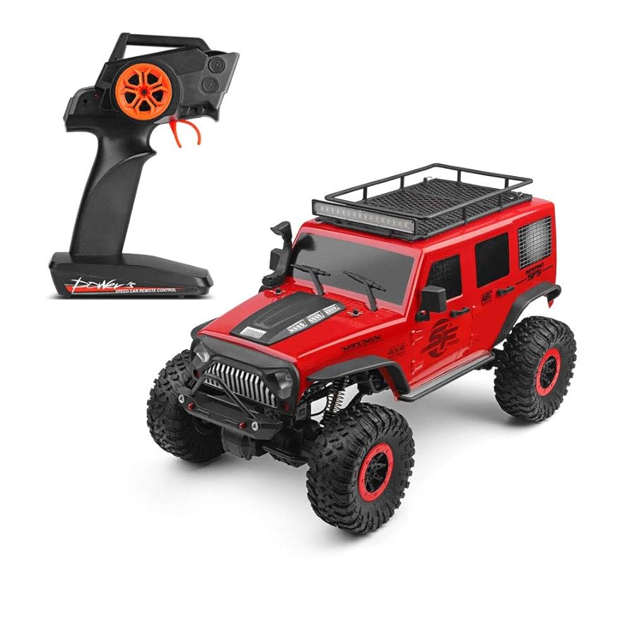 ラジコン クローラー 1/10スケール リーフ車メカ付き ラジコン