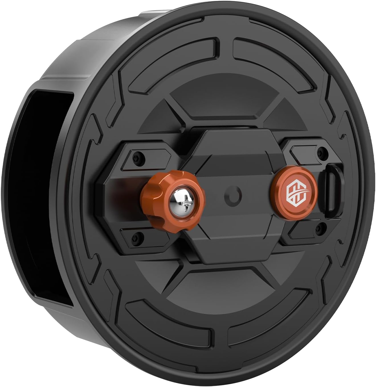 Tie Wire Reel – Lightweight Aluminum, Quick Lock Mechanism, Ambidextrous Rewind Knob, 12-18 Gauge Wire,Tie Wire Retractable Reel Portable and Durable Tie Wire Roll Wire Dispenser