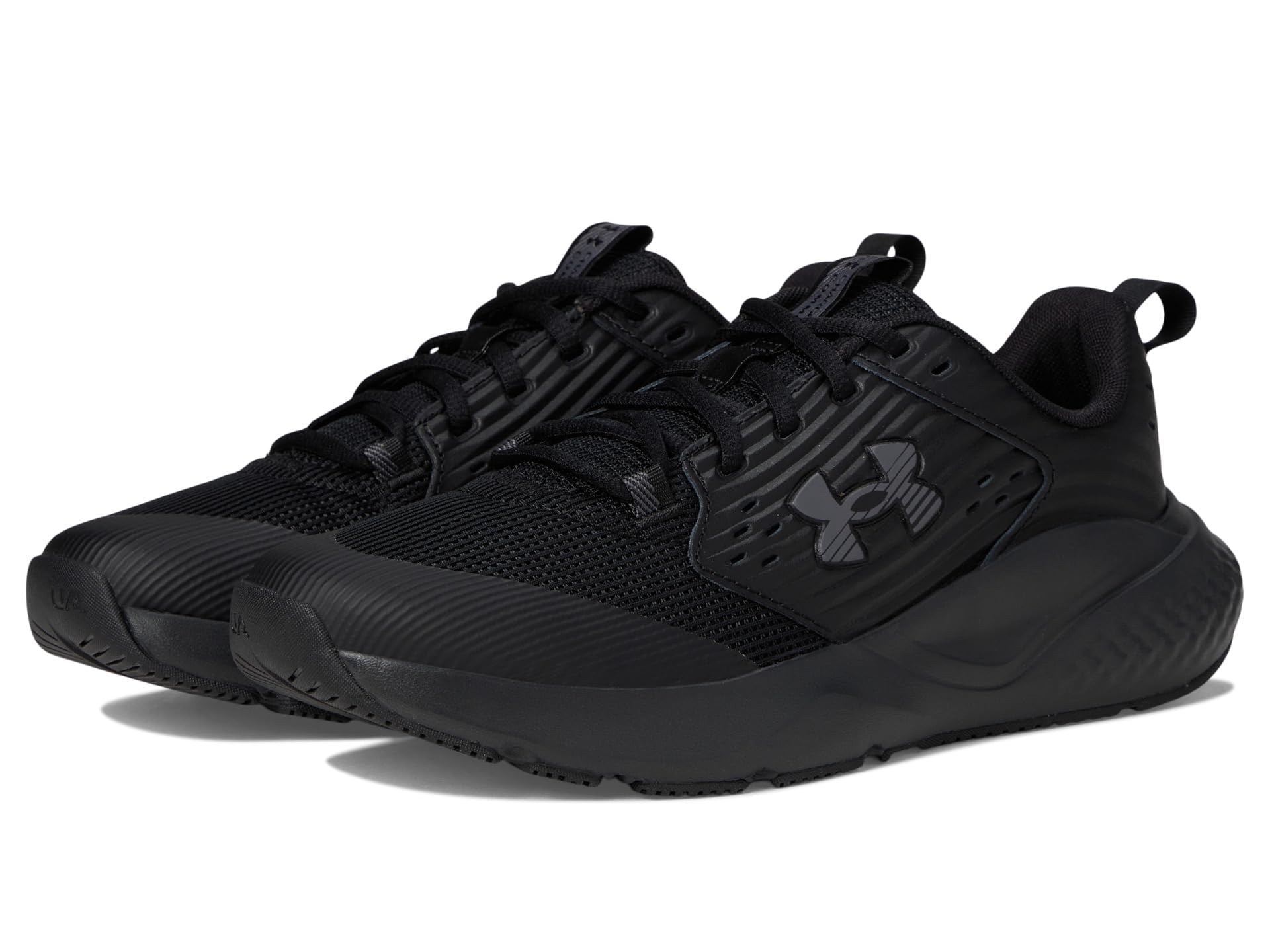 Under Armour Men's Black Commit 4 Training Shoes / / Castlerock 10.5
