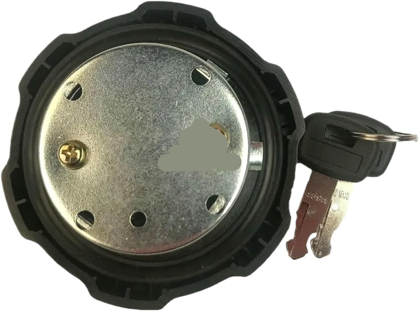 交換用燃料タンクカバー（キー付き）459A 411-51122 クボタ ショベル SVL75-2 SVL90 SVL90-2対応