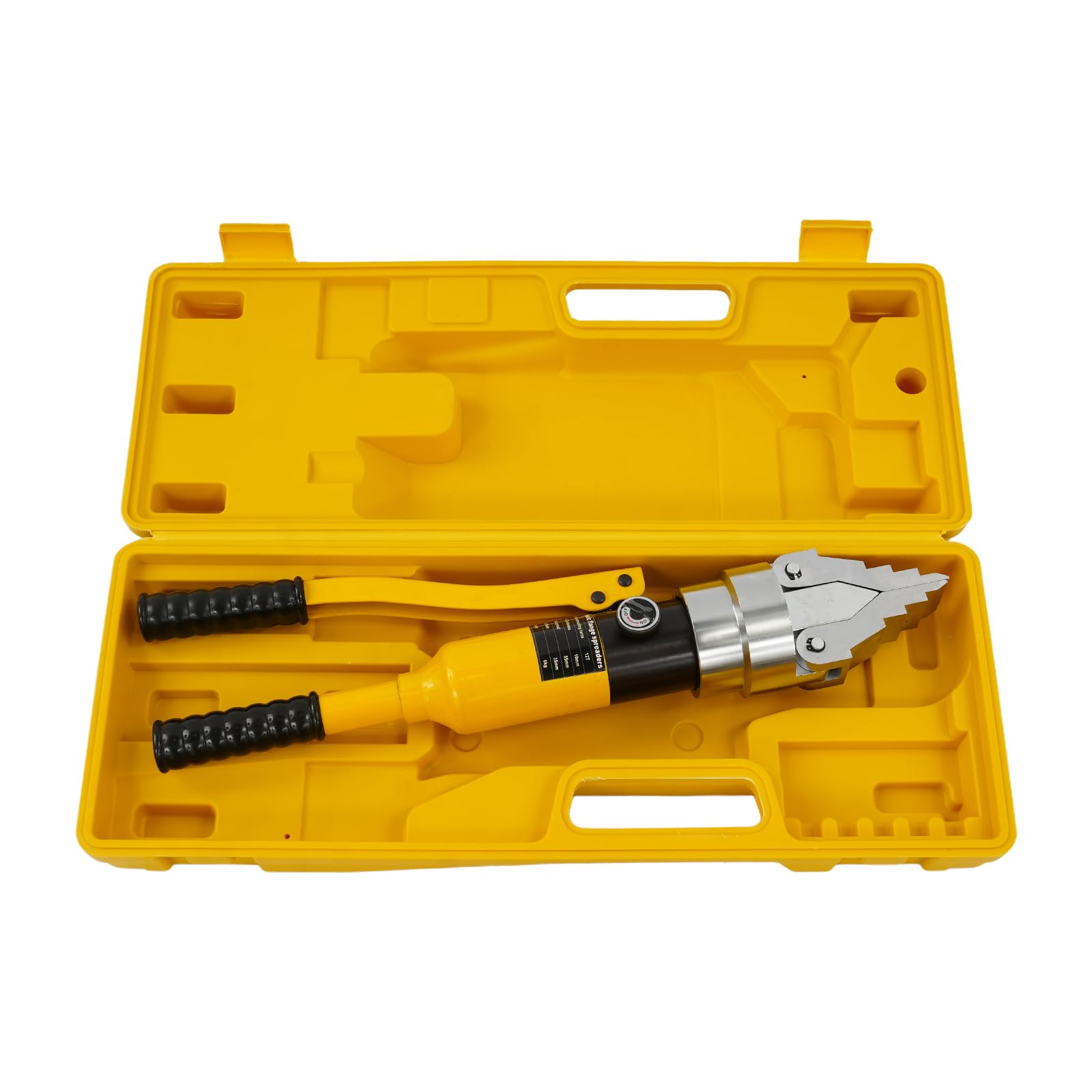 12T Hydraulische Flanschspreizer, Hydraulischer Spreizer, Manuelles Hydraulisches Spreizwerkzeug, Tragbarer Integrierter Hydraulikspreizer für Rohrleitungsreparatur Bau