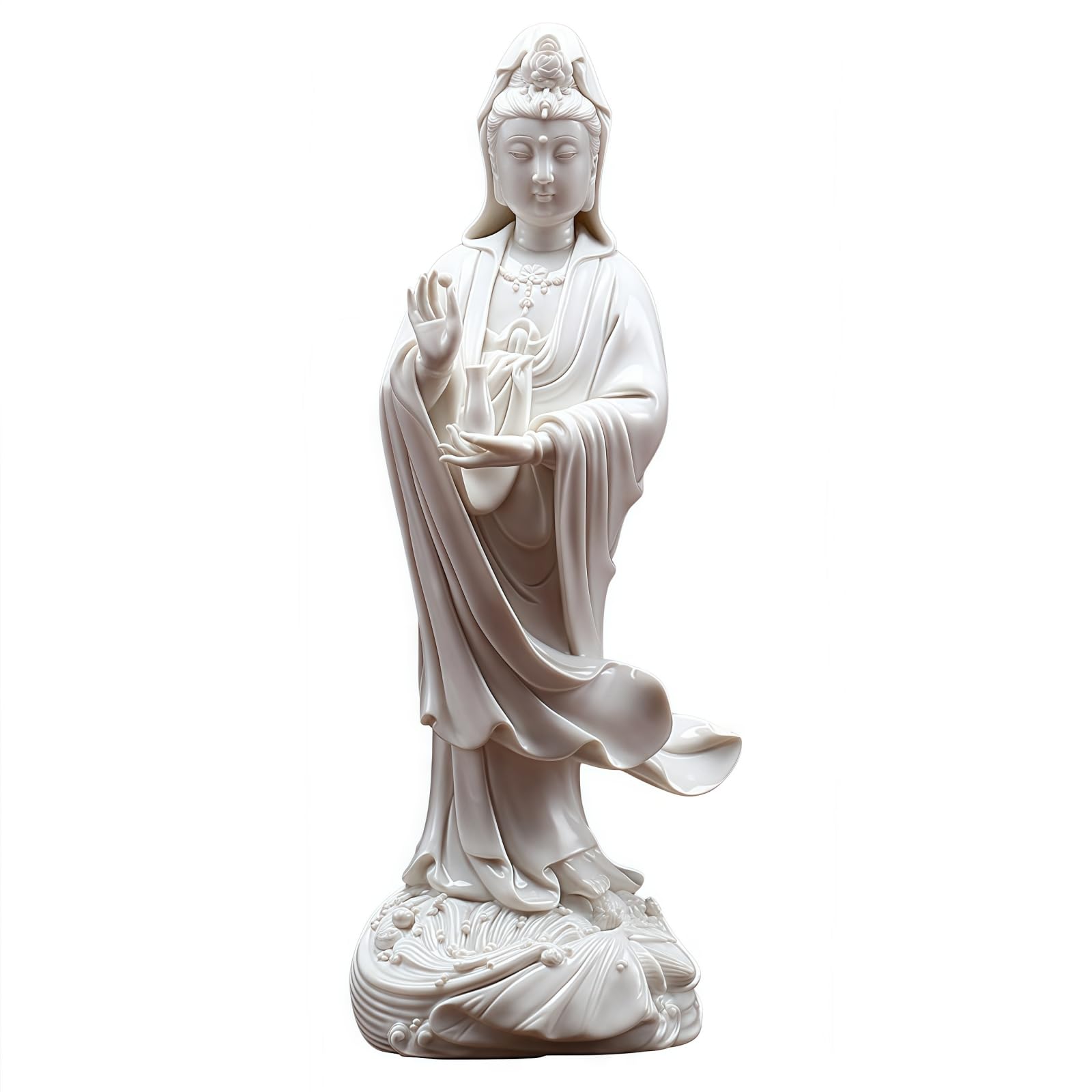 服/ファッション PeterStone: Guan Yin or Kwan Yin Goddess Goddess of Mercy: The Porcelain Statues of Kwan Yin – FormFluent