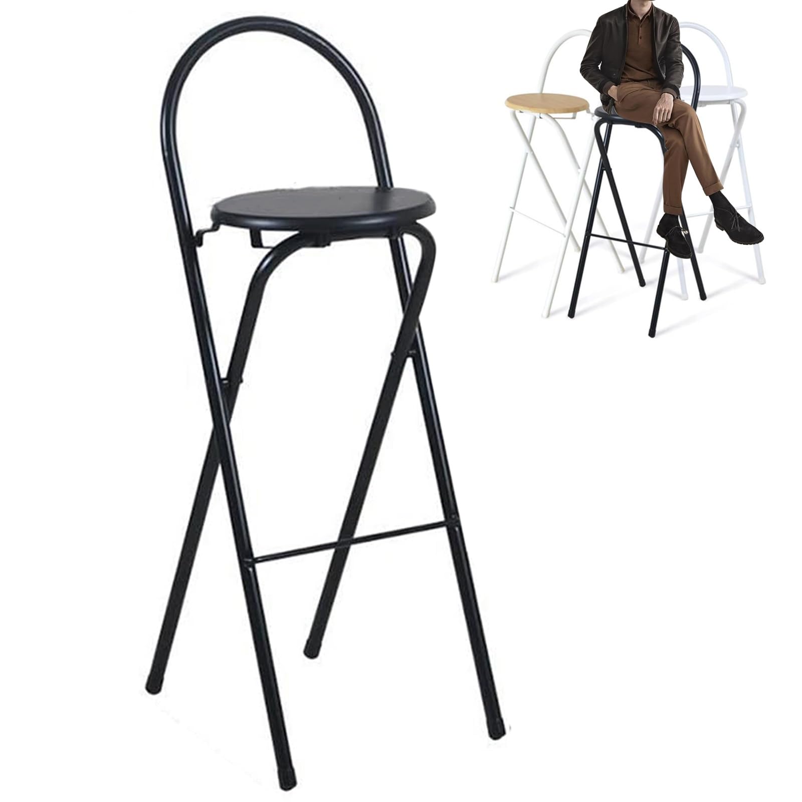 Amazon｜キッチン カウンターチェア 折り畳め 座面高60/65/70/75cm