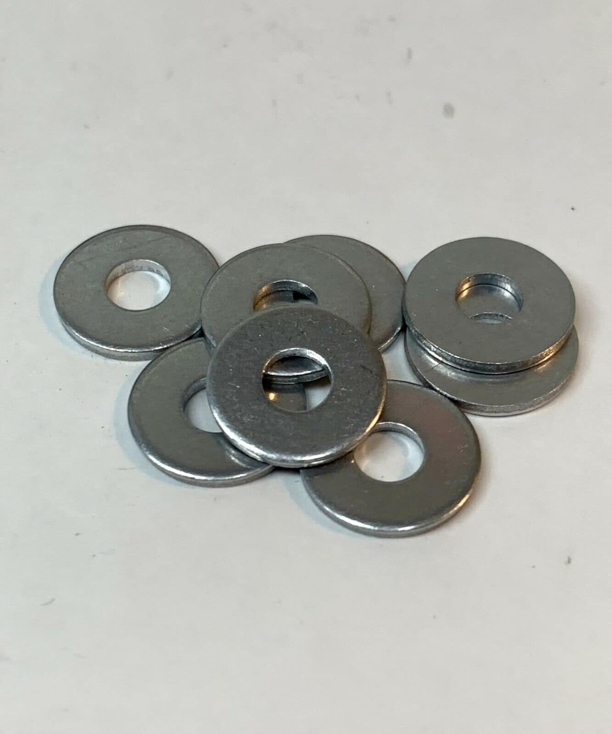 (500 pcs) Washers for Blind Rivets Aluminum, for 3/16" Rivet, 0.197" ID, 0.5" OD