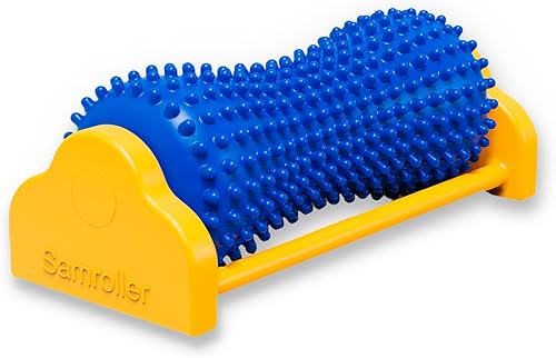 Samroller Masajeador de pies, neuropatía, dolor de fascitis plantar, alivio del estrés, herramienta de reflexología, rodillo de pie para aliviar el
