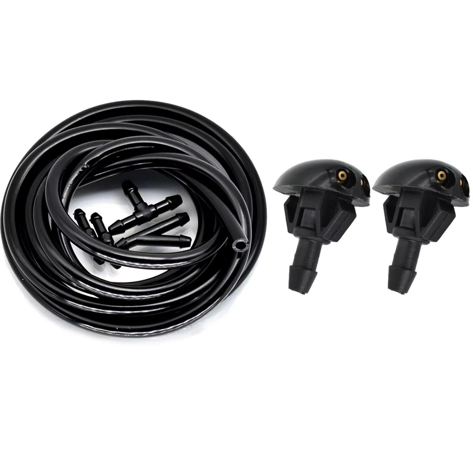 Acarking One Color Car Windshield Sprayer Compatible With Nissan For Silvia 200Sx S14 1996 1997 1998 Front Windshield Wiper Washer Jets Nozzle Hose Accessories