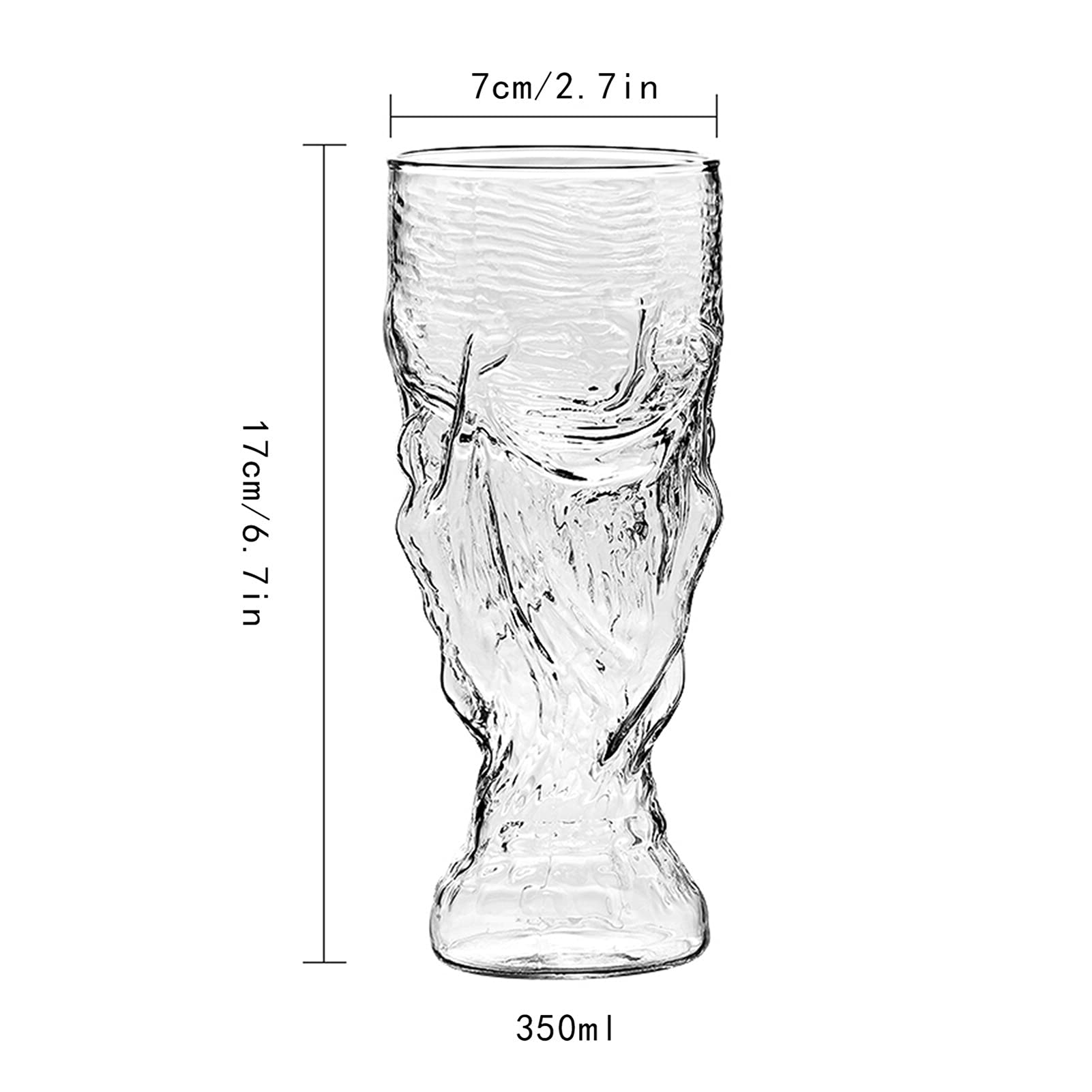 Taza de cerveza， Vasos de cerveza grandes y pesados, jarras de vidrio de 12 onzas, juego de vasos y jarras de cerveza clásicas, ideales for familias, jarras de cerveza