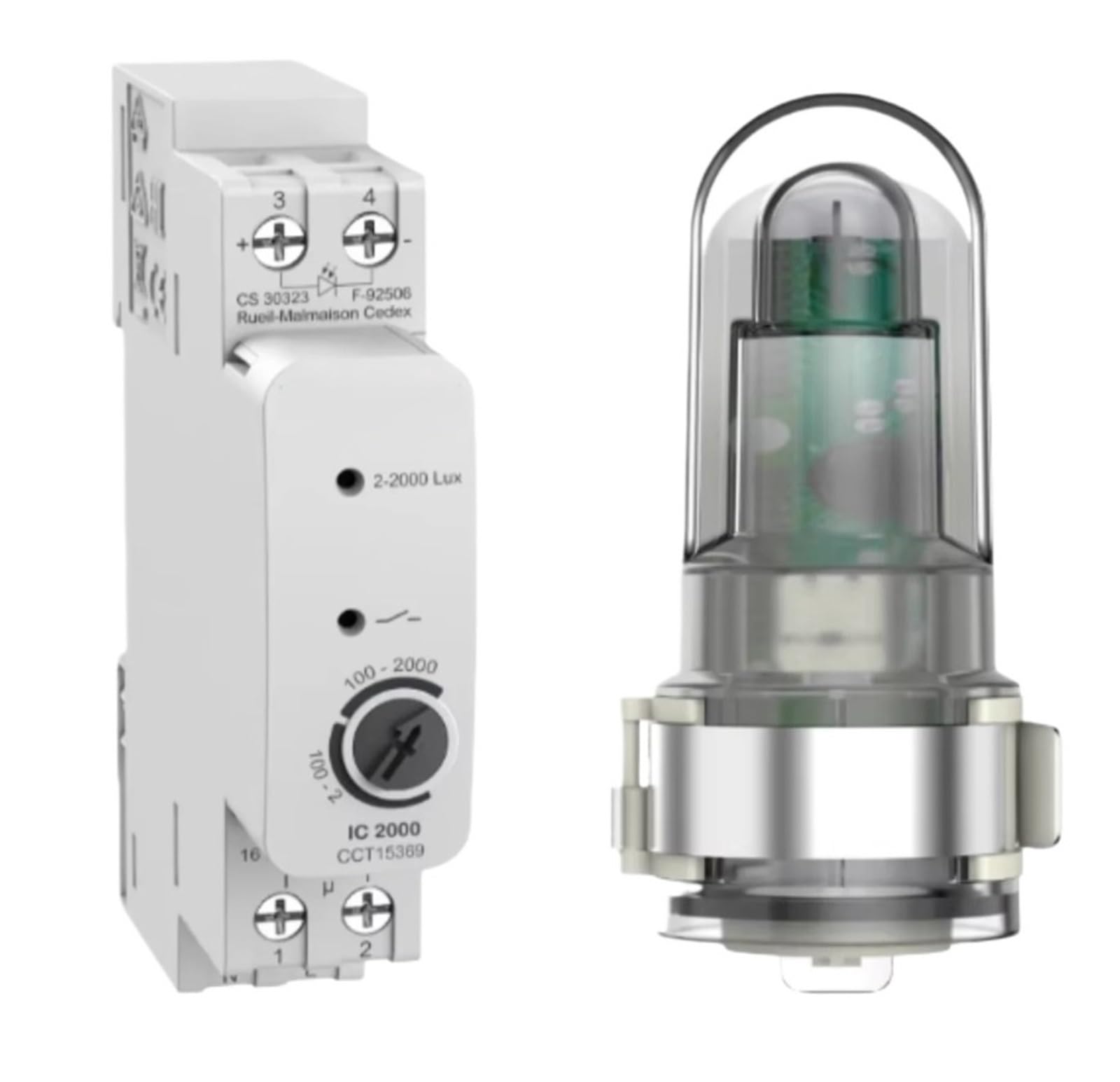 Interrupteur photosensible CCT15369 anti gaspillage électrique IC2000