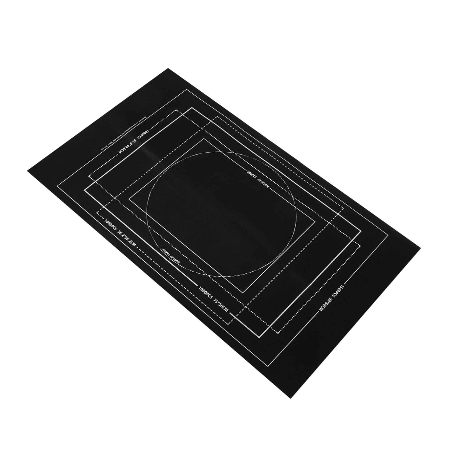 Yardwe Portable Puzzle Mat Roll up Storage Pad Jigsaw Puzzle Saver Felt Blanket 1500 Pieces Capacity