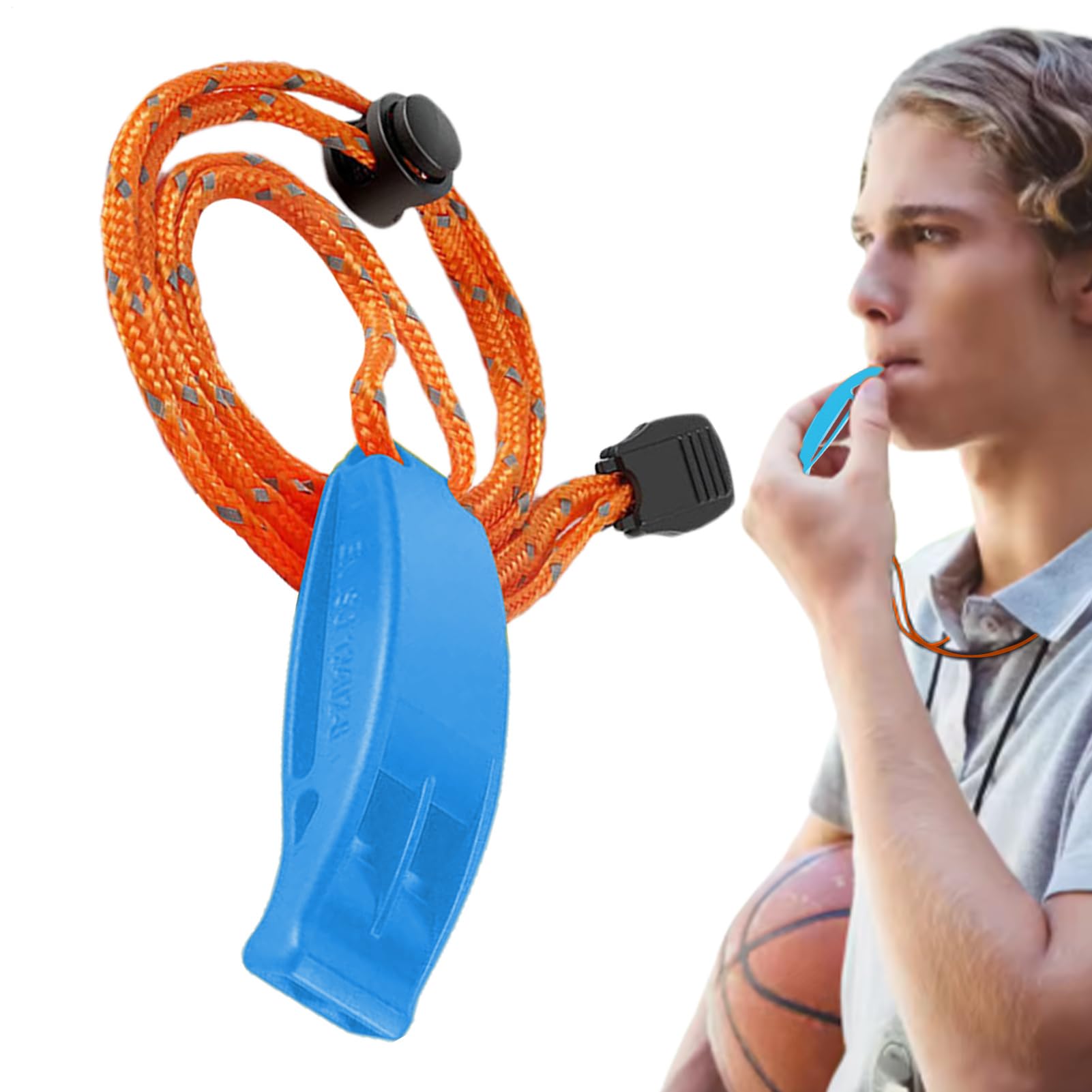 Sifflet de Sécurité Multifonctionnel Et Portable