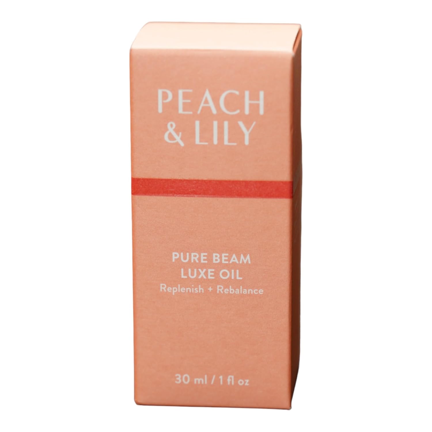 Peach & Lily Pure Beam Luxe Oil | 100% Natural & Plant-Based | Nourishing Squalane, Jojoba, & Sea Buckthorn | Cold-Pressed Antioxidant-Rich Formula | 30 ml / 1 fl. oz.