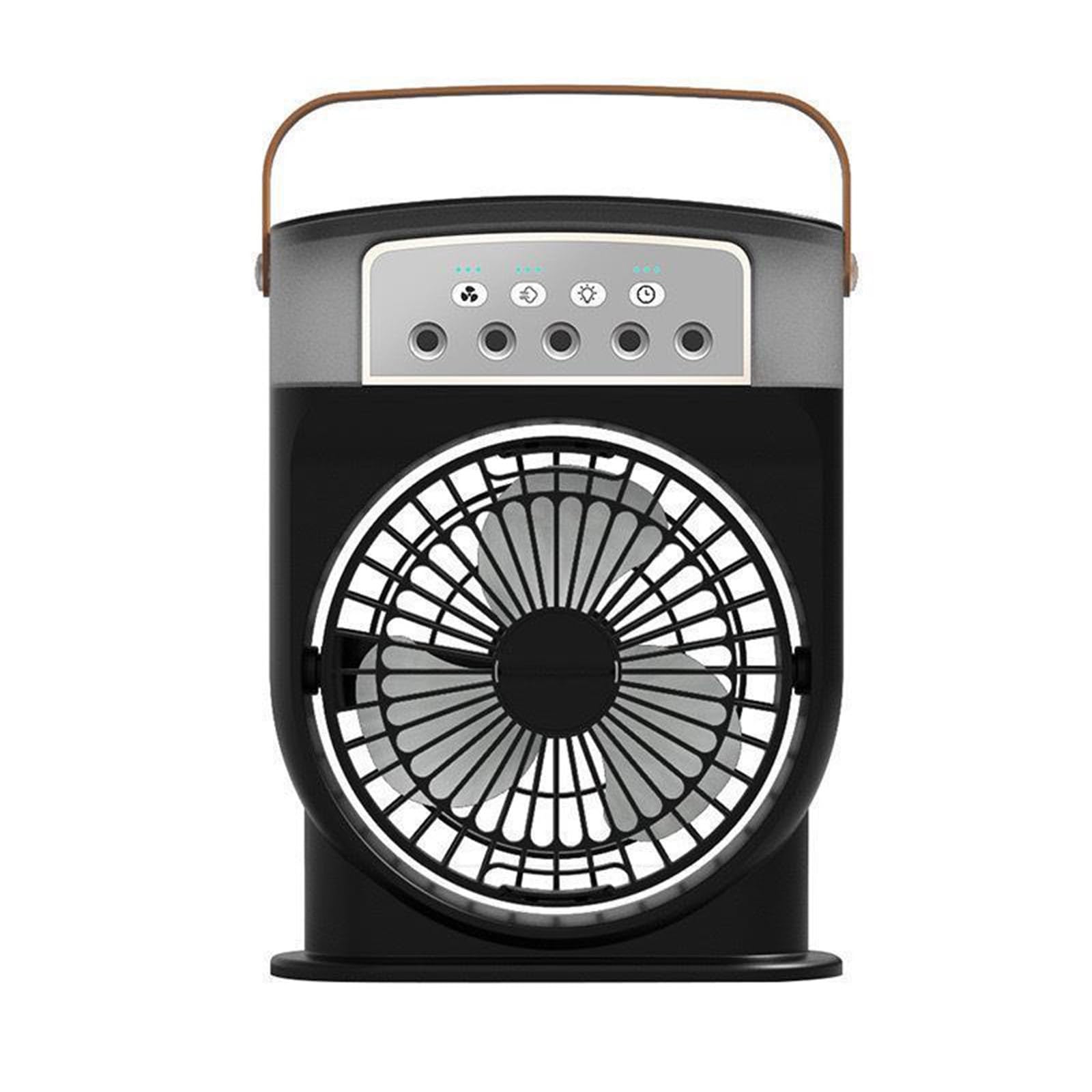 Tsynapter Practical Desktop Air Cooling Fan Rechargeable Fan with 3 Speed Option Table Perfect for Home or Dorm Room Air Circulation Cooling Device
