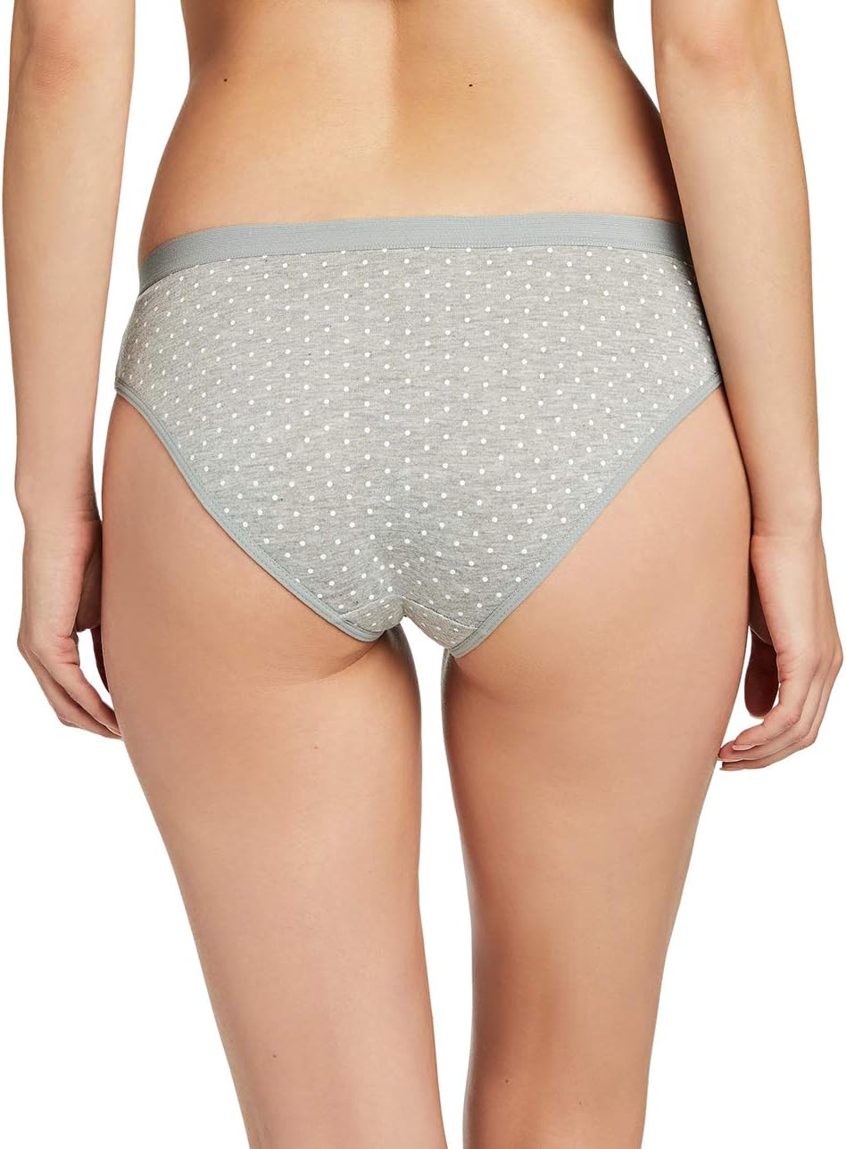 Nabtos Women's Cotton Underwear Sexy Bikini Polka dot Panties Pack of 5 - Image 6