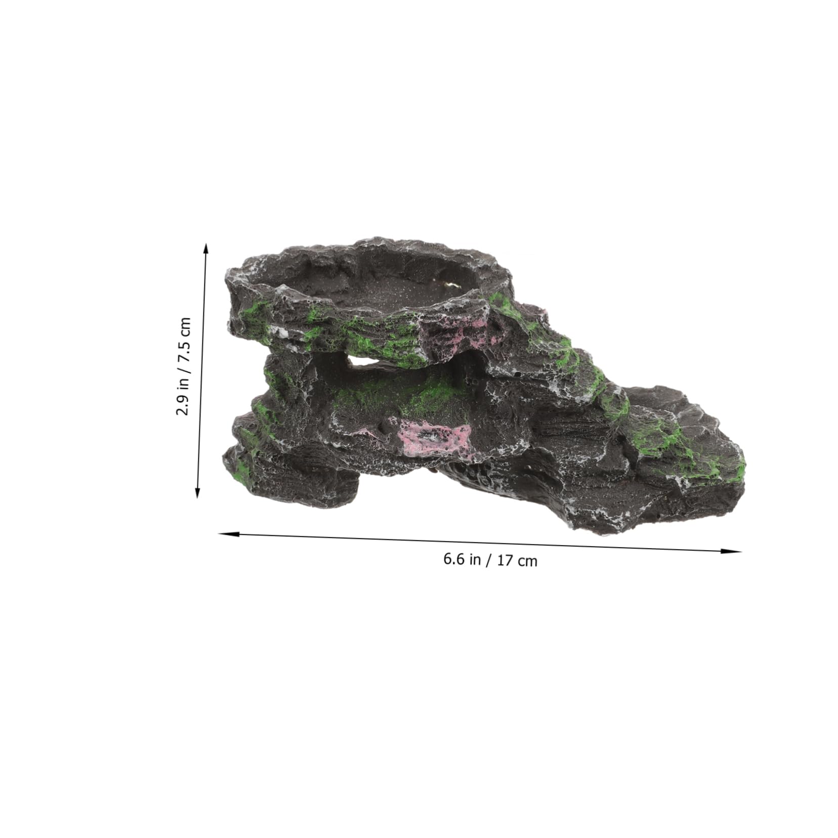 SUPVOX Pet Climbing Shelter Reptile Decor Turtle Tank Decor Multi-use Basking Platform