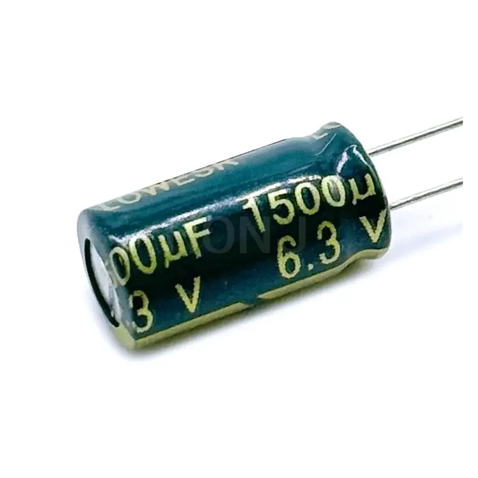 Condensateurs en aluminium 1500uf 6.3v haute durabilité 8x16mm pour circuit imprimé