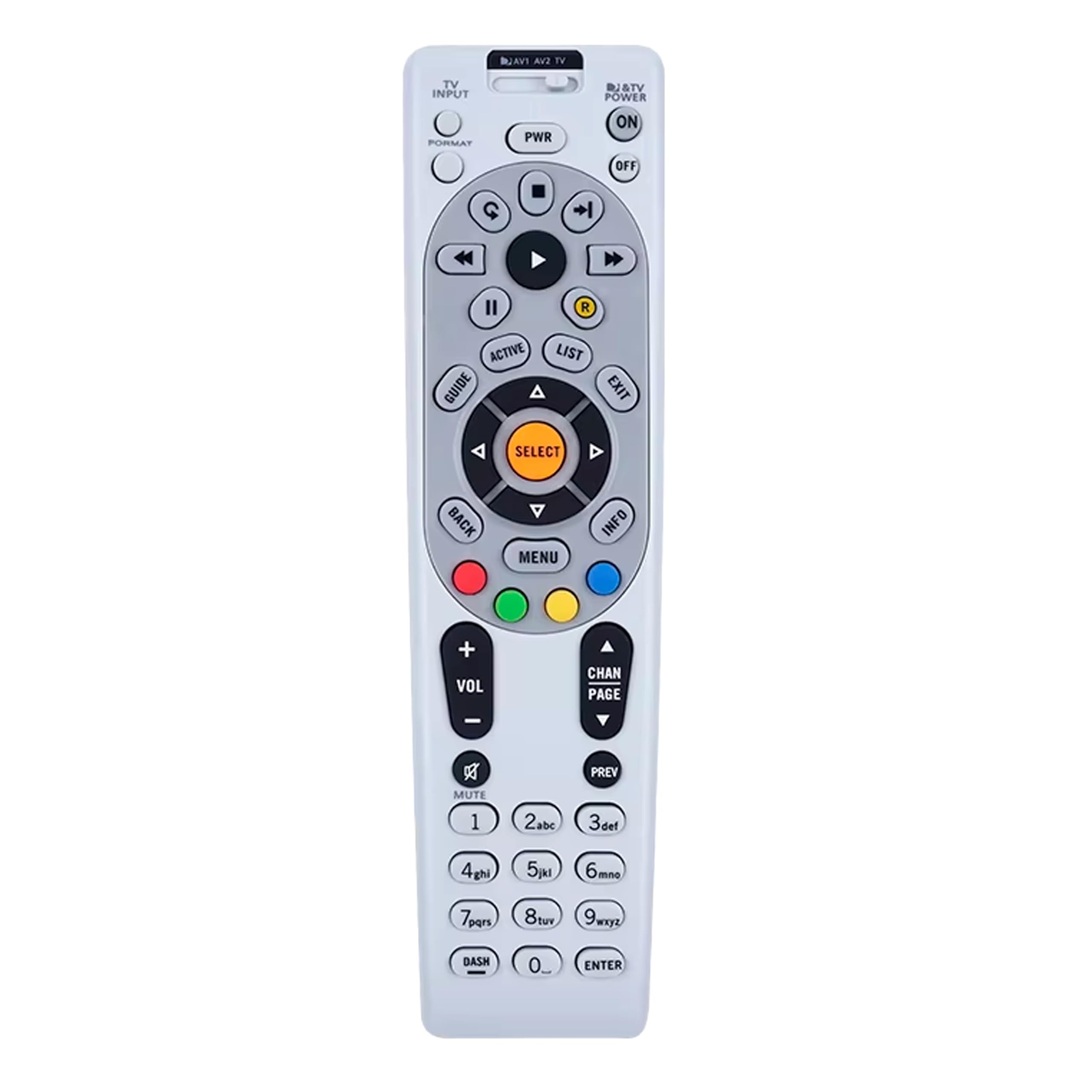 DIRECTV Rc66 Universal Ir Remote Control Replaces Rc65 H24 Hr24 H25 R16 D12