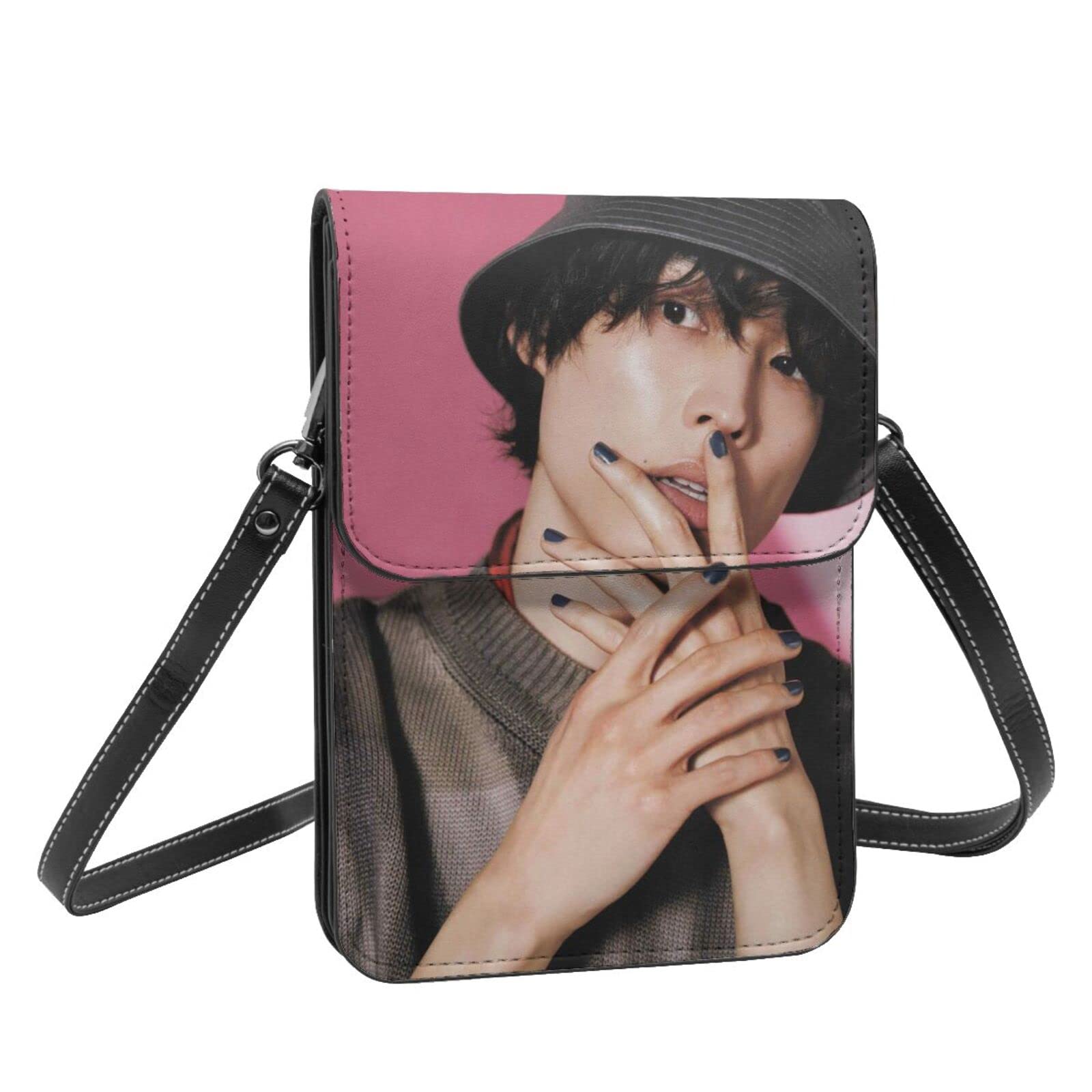 Amazon.co.jp: 松村北斗2 人気 斜め掛けバッグ 携帯電話用ポーチ 大