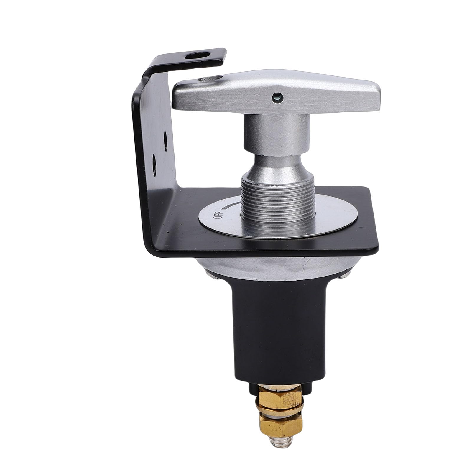 Tbest Interruptor Desconectador de BateríA, Seccionador Giratorio de Corriente 500 A 12-36 V for Autocaravana y Yate