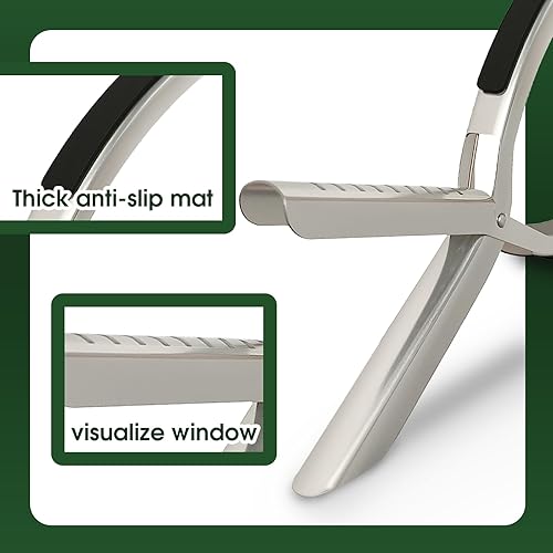 Miniatura 3 de Desollador de costillas para barbacoa, herramienta de extracción de membrana de costilla de acero inoxidable con agarre ergonómico antideslizante