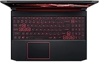 Vista 4 de Acer Nitro 5 15.6 pulgadas Full HD IPS Gaming Laptop, Intel Core i5-9300H Quad-Core, NVIDIA GeForce GTX 1650 4GB, 8GB DDR4, 256GB SSD, teclado