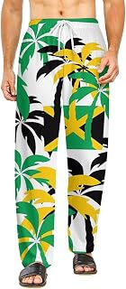 Colorful Leopard Print Pajama Pants Leg Slacks with Pockets for Mens Women Home Casual Sleeping Wear