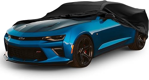 CarCovers - Funda de automóvil para interior resistente a los arañazos compatible con Chevrolet 2016-2024 Camaro 6 generación, material satinado