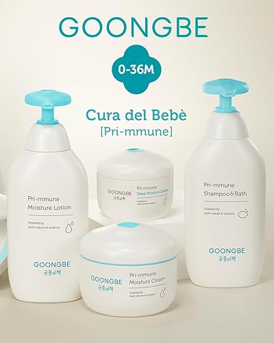 Miniatura 7 de GOONGBE Pri-mmune Crema hidratante Crema corporal coreana para bebé con manteca de karité Hidratante diario hipoalergénico suave para piel seca