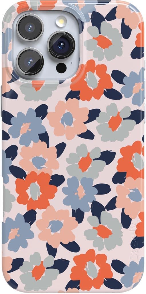 Casely iPhone 16 Pro Max Case | Field of Flowers | Pastel Floral | Compatible with MagSafe | Classic Ultra Slim Design