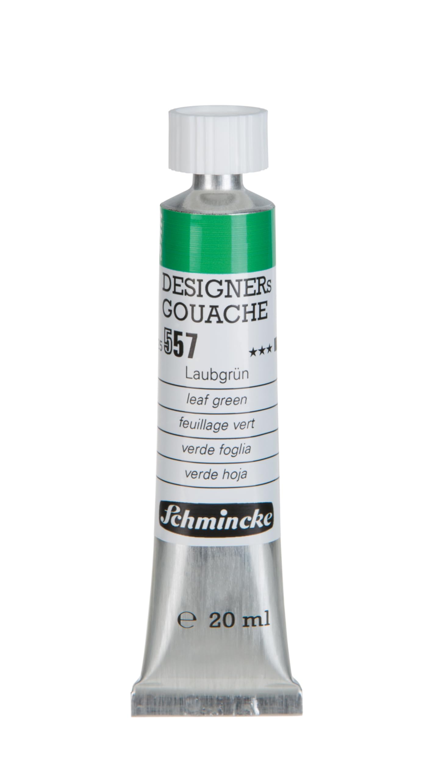 Schmincke : Designers Gouache : 20ml : Leaf Green, Laubgrün