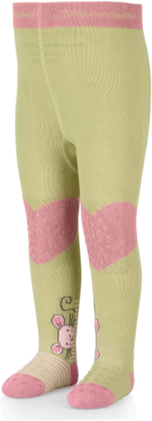 Sterntaler Baby - girls tights, green, 92