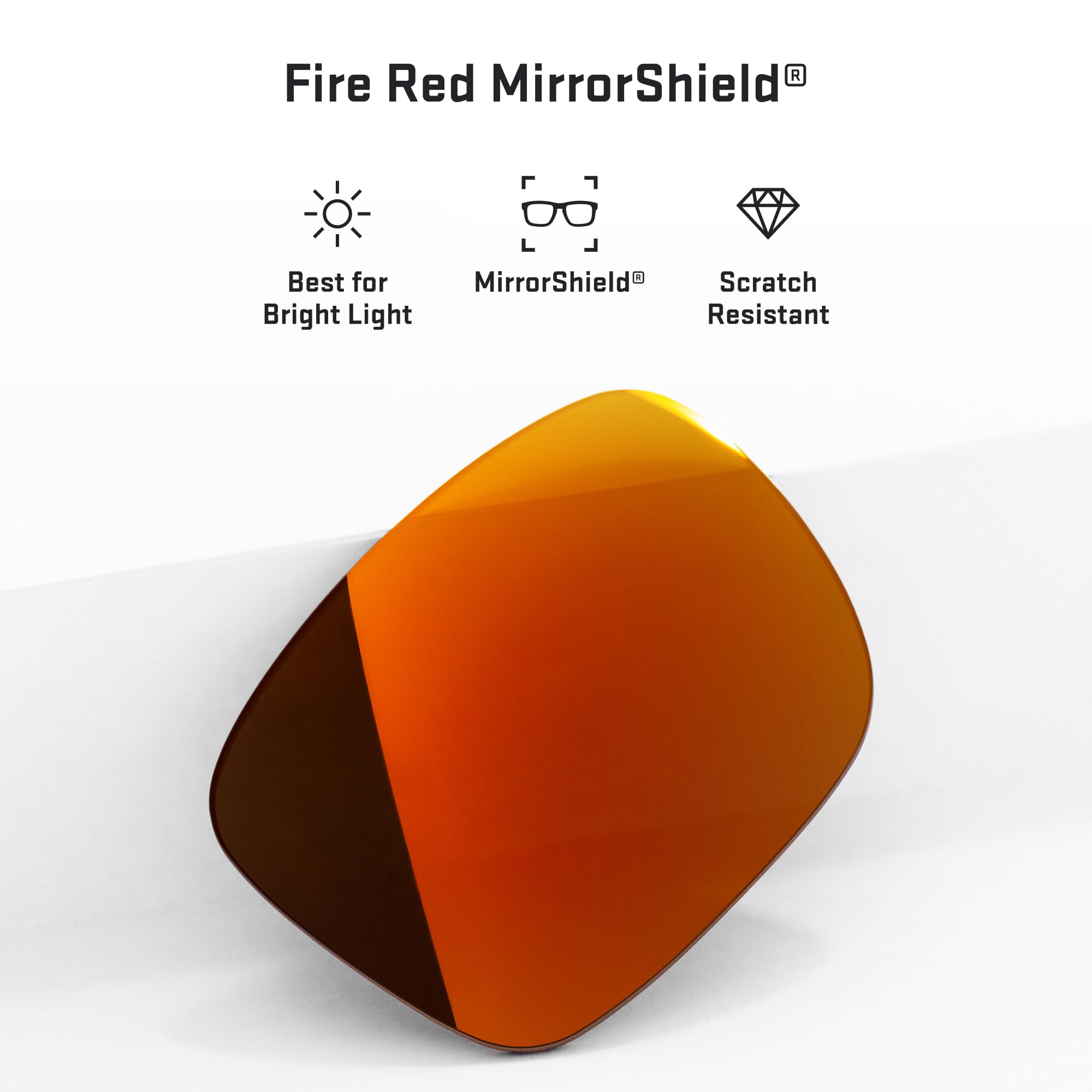 REVANT Lenti di ricambio compatibili con Native Throttle AF Advanced Fit | Polarizzato disponibile, Protezione UV 100%, Resistente a urti e graffi, Vestibilità precisa, Correzione ottica