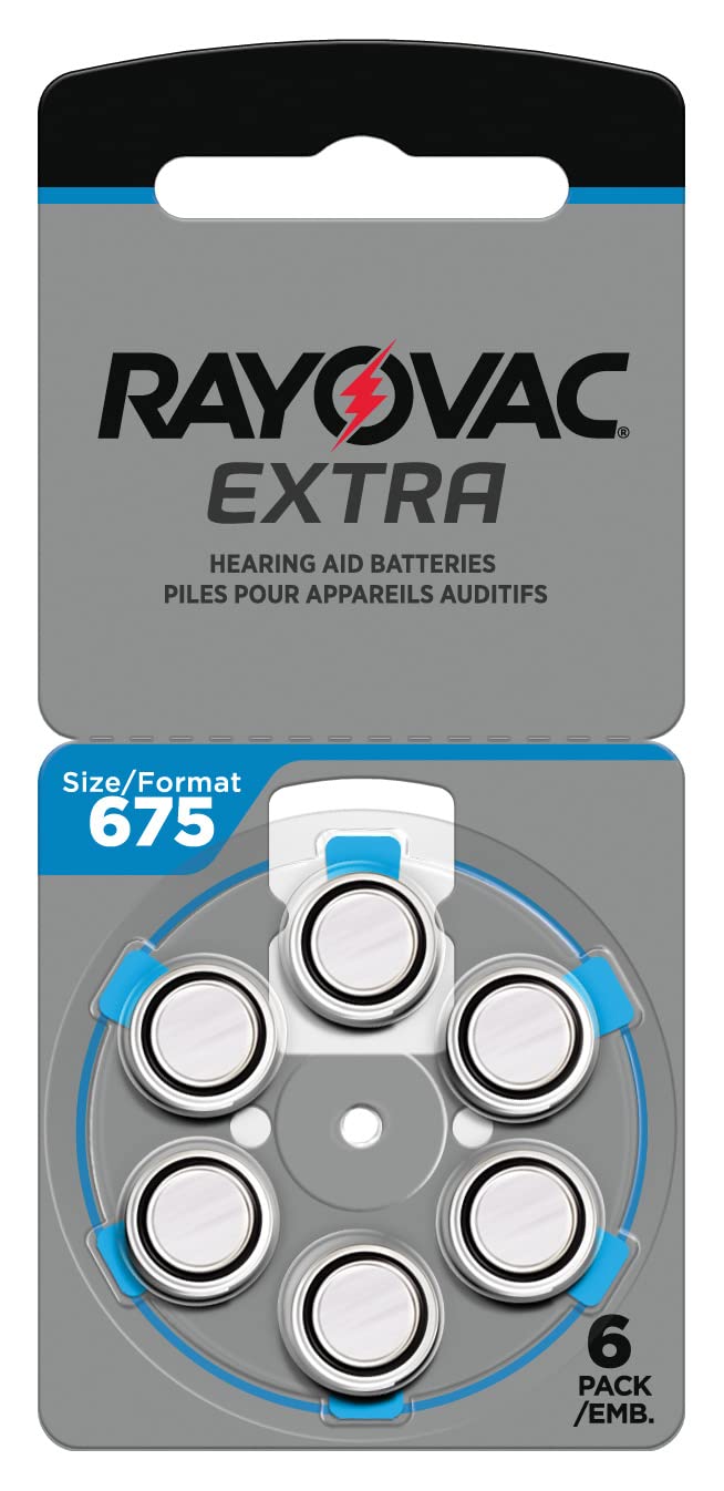 Extra Hearing Aid Batteries by Rayovac – Commercial Grade