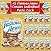 PRIME GRADE Famous Amos Chocolate Chip Cookies, 42ct of 2oz Bags, Bundle Vaule Box