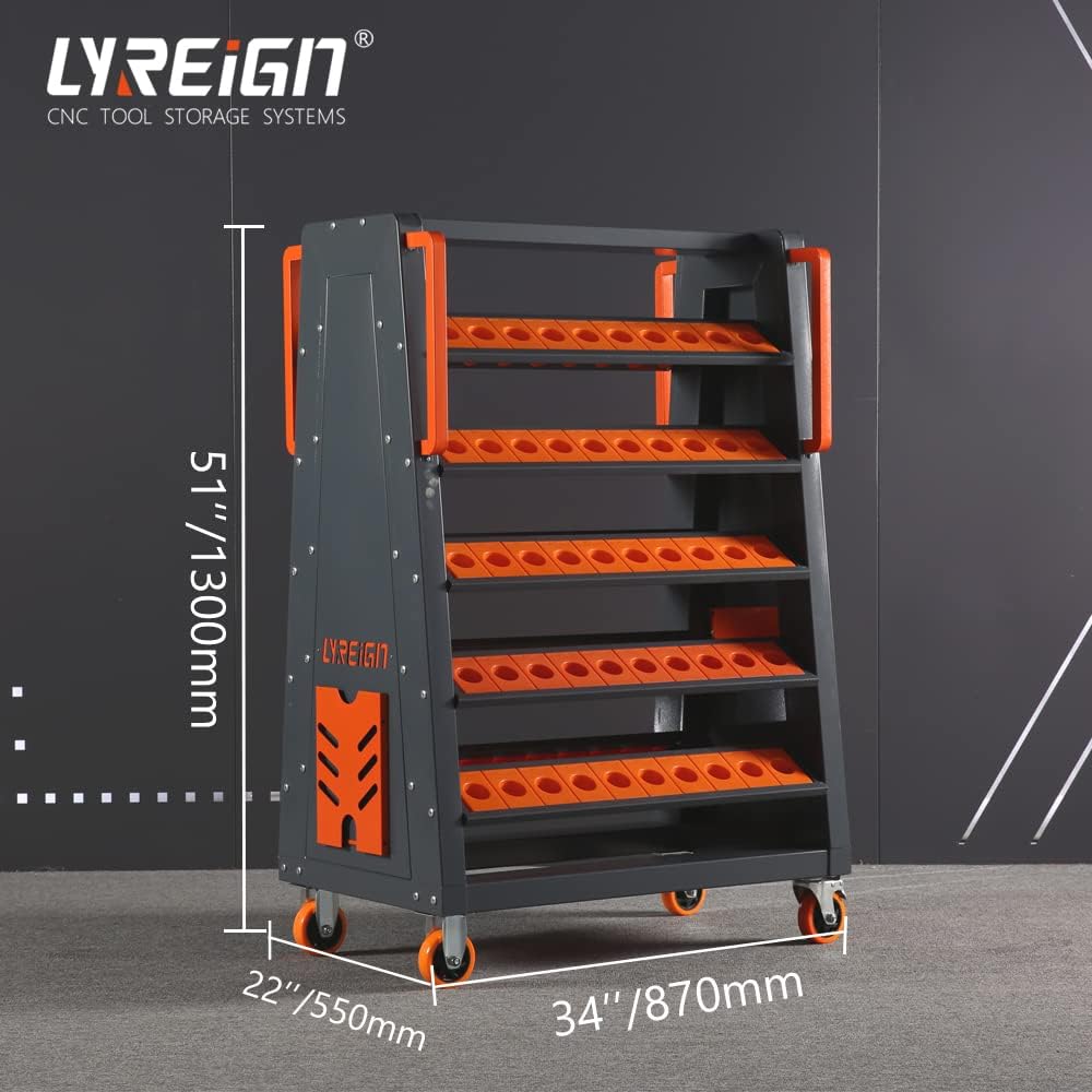 CNC Tool Rest, Mobile CNC Tool Storage Cart/CNC Tool Holder cart, CNC Tool Trolley, CNC Tool Storage Mass Storage CNC Holders,HSK63-100CAP