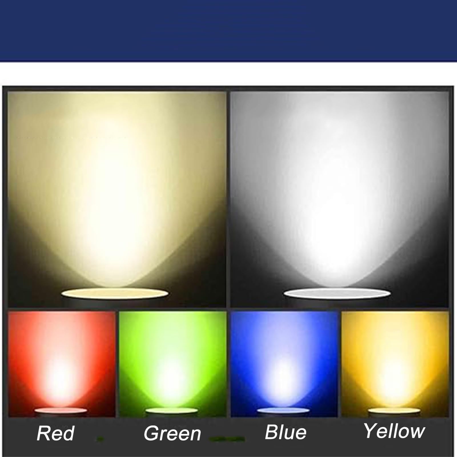 Foco LED Impermeable Para Exteriores IP65 - Luces De Jardín Giratorias, Foco LED De Haz Concentrado De 220V, Luces De Proyección Para Árboles En Paisajes