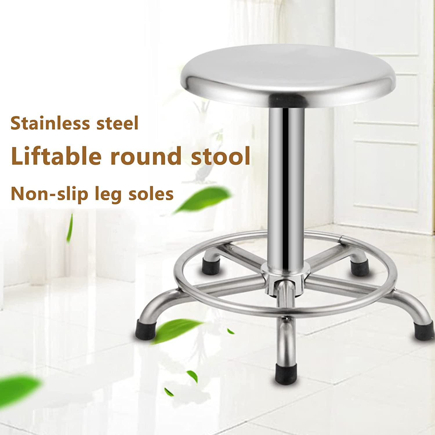 Amazon.com: Stainless Steel Lifting Round Stool Bar Anti-Static