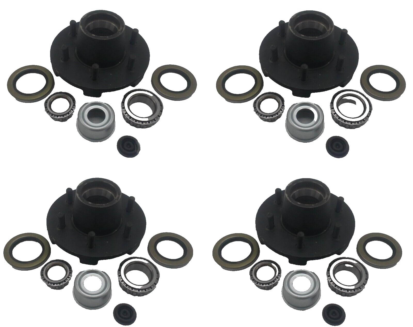 Everything for trailers, RVs and trucks and more - 4(FOUR) 7000# Hub, 8 x 6.5, 1/2