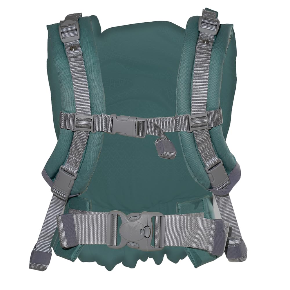 KOKADI® Portabebés ergonómico para recién nacidos a partir de nacimiento, hasta 15 kg, con capacidad de crecimiento para la espalda, portabebés