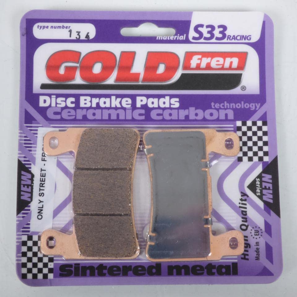 Plaquette de frein Gold Fren Honda 600 Cbr F1-F5 2001-2006 étrier avant